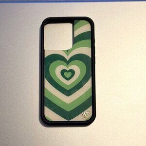 Wildflower iPhone 15 pro case - Matcha love
